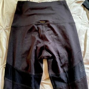 Black mesh mikayoga pant size S